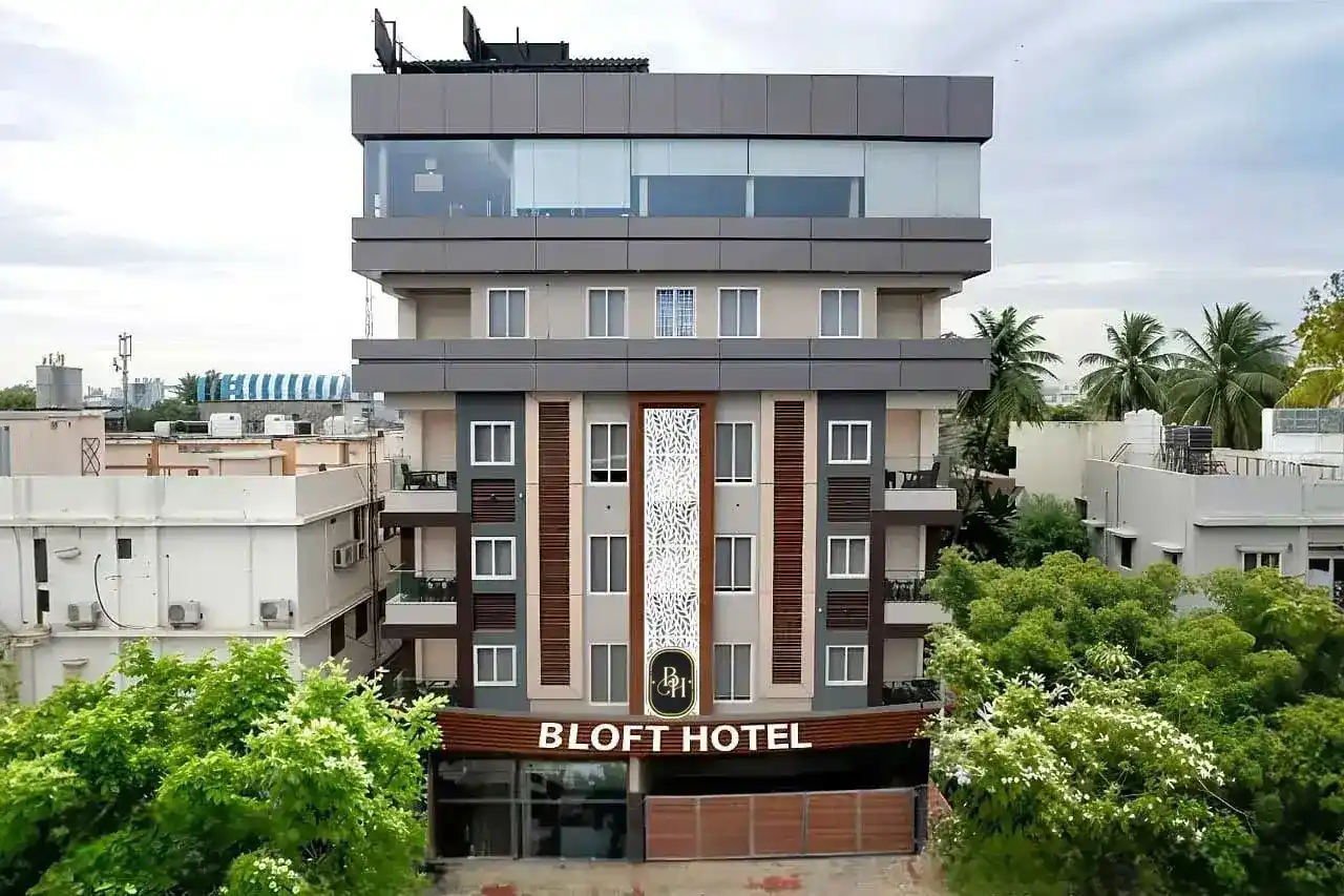 Front exterior view of BLOFT Hotel Vellore