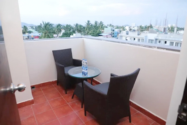 Studio Room private balcony accommodations at BLOFT Hotel Vellore